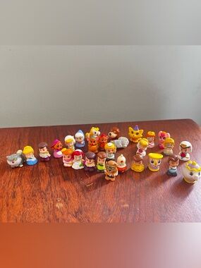 Squinkies Disney Princess Prince CINDERELLA Ariel Belle GODMOTHER mice mini doll